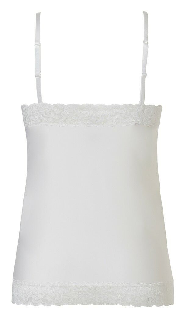 Secrets Dames Spaghetti Top Met Kant Off White