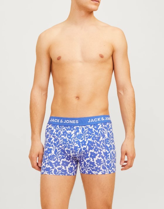 Heren Jacmarbella Trunks 3-Pack Dazzling Blue