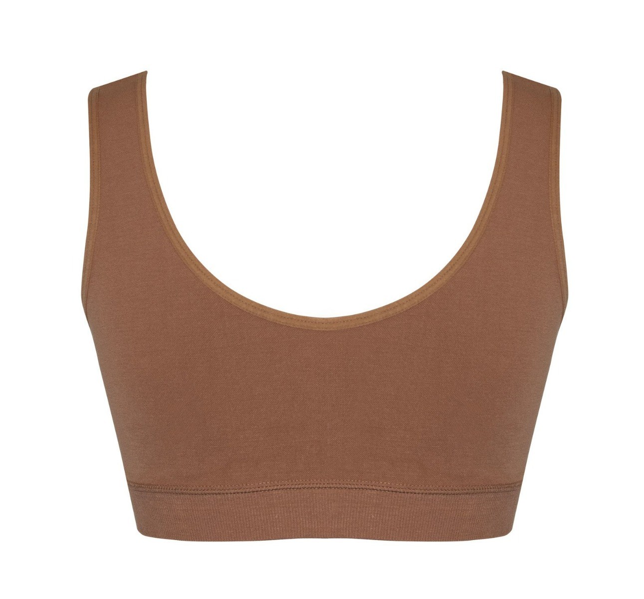 Dames Soft Bra Bamboo Mocha