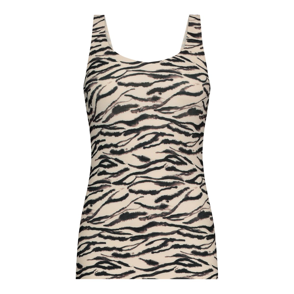 Secrets Dames 2-Way Top Zebra Mauve