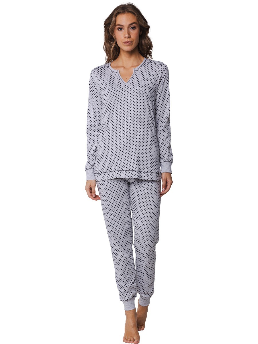 Dames Pyjama Light Grey