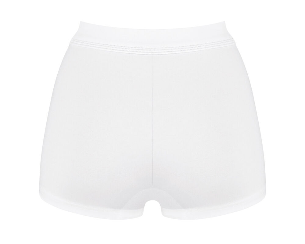 Double Comfort Dames Short Wit