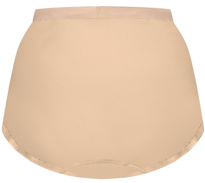 Basics Organic Cotton Stretch Dames High Waist Shape Beige