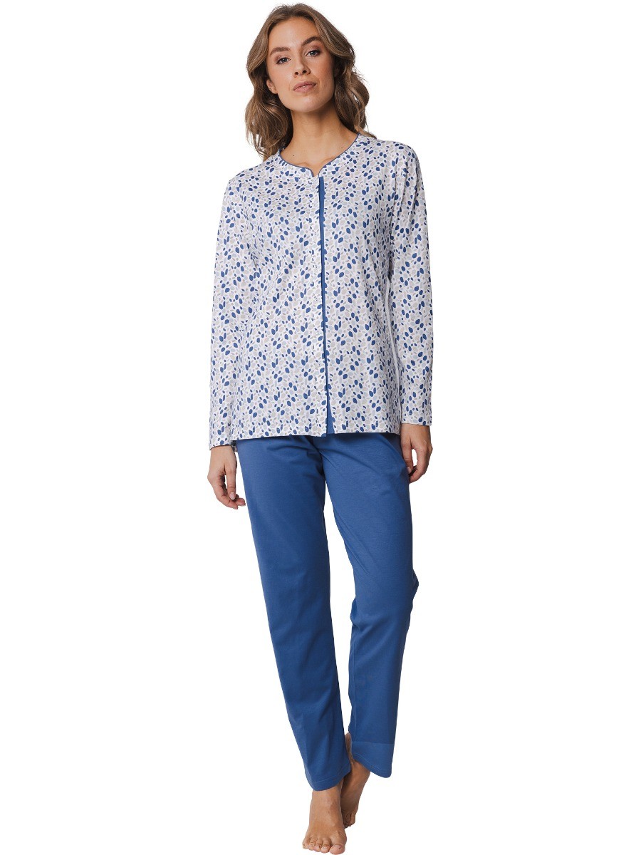 Dames Pyjama Dark Blue