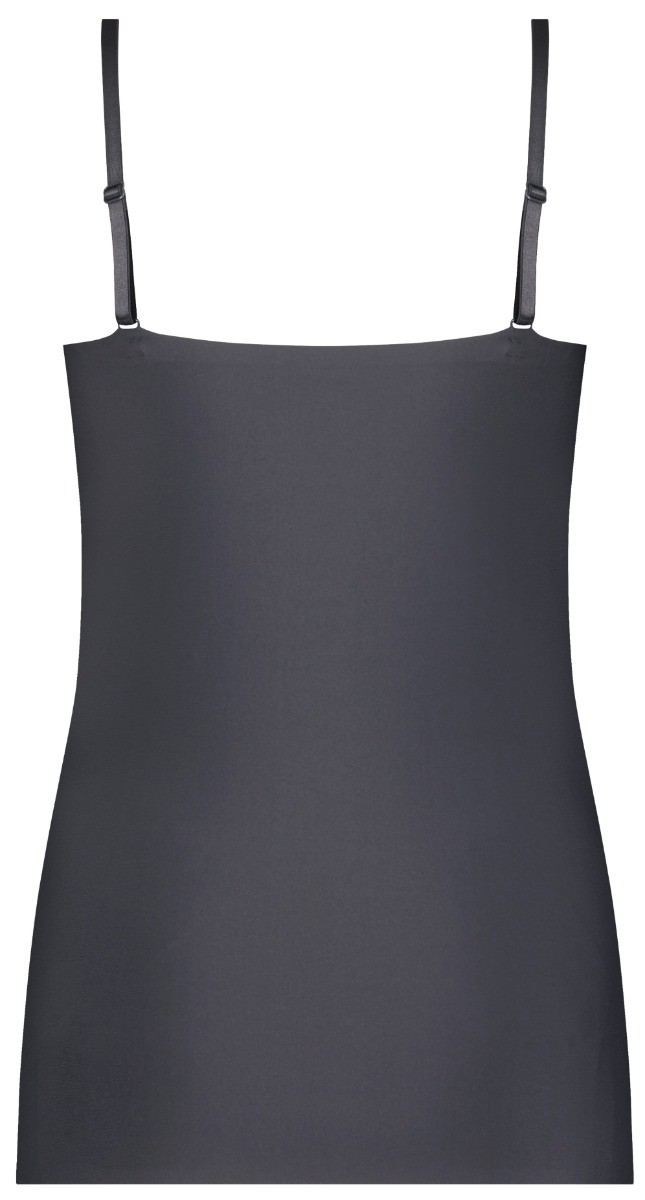 Dames Secrets Spaghetti Top Anthracite