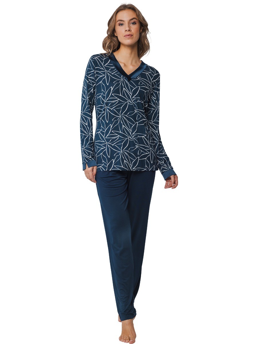 Dames Pyjama Dark Blue