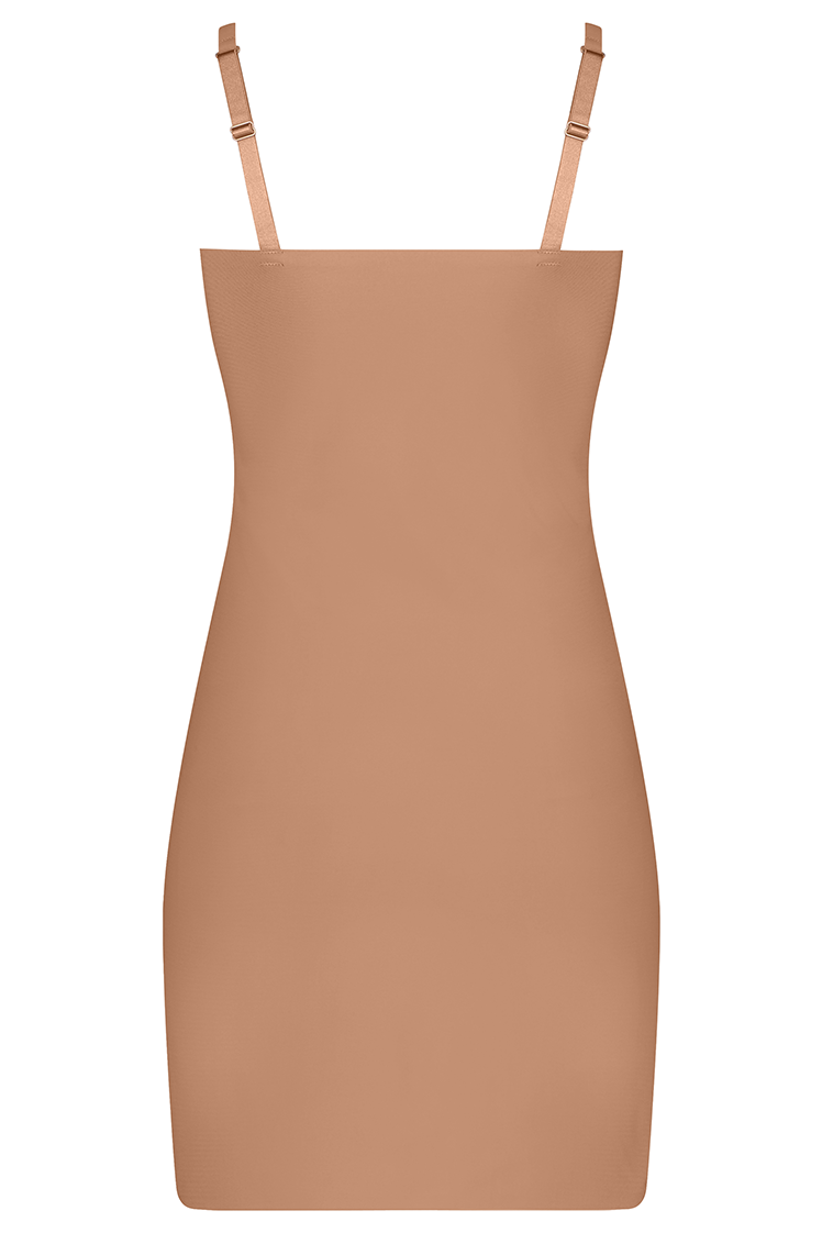 Secrets Dames Slipdress Hazelnut