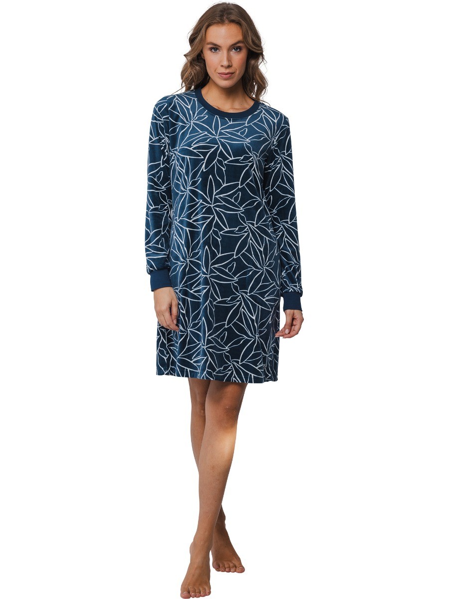 Dames Nachtjurk Dark Blue