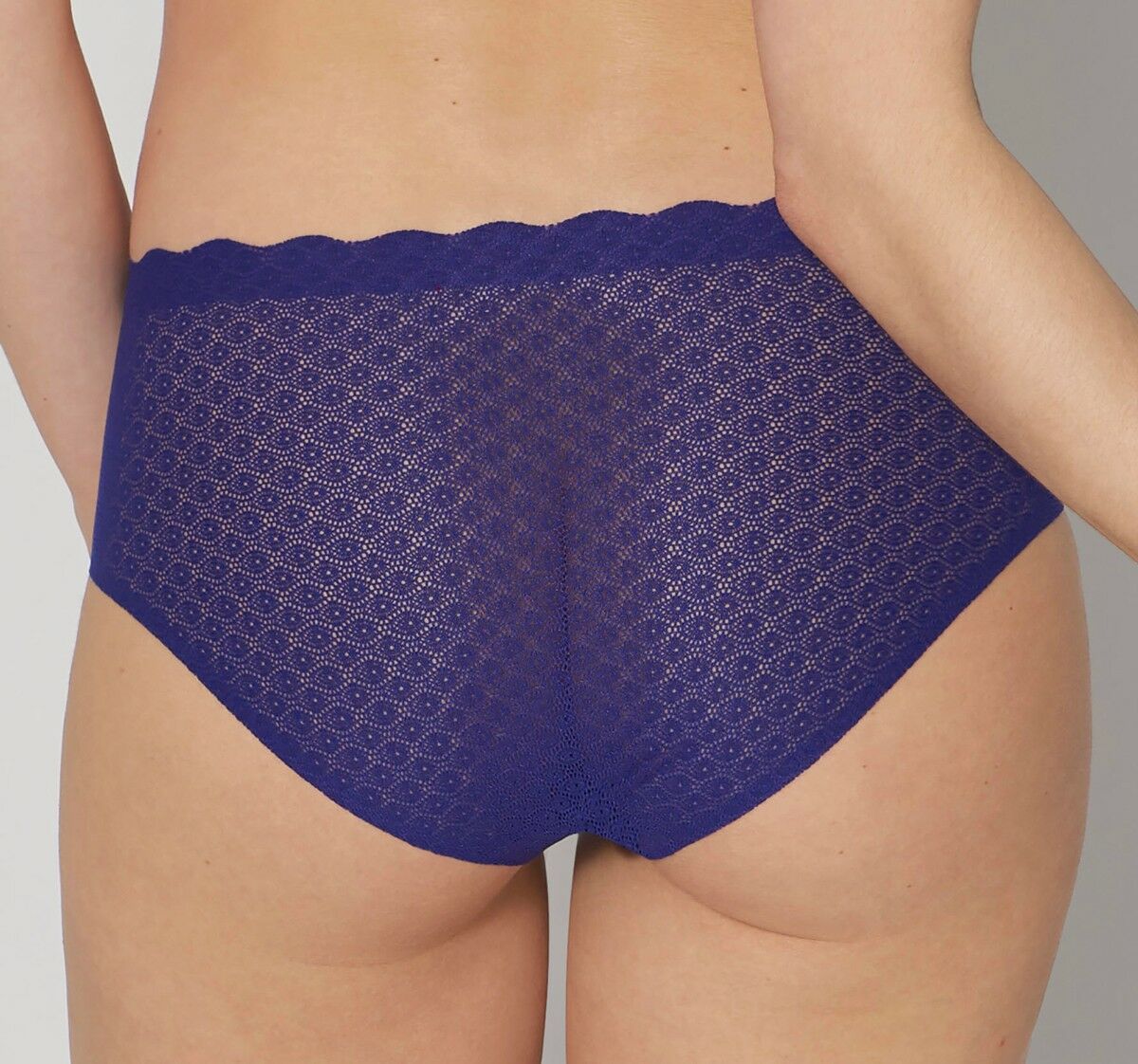 ZERO Feel Lace Dames High Waist Blue Ink