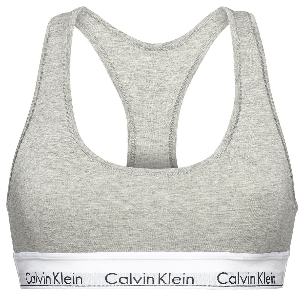 Modern Cotton Dames Top Grey Heather