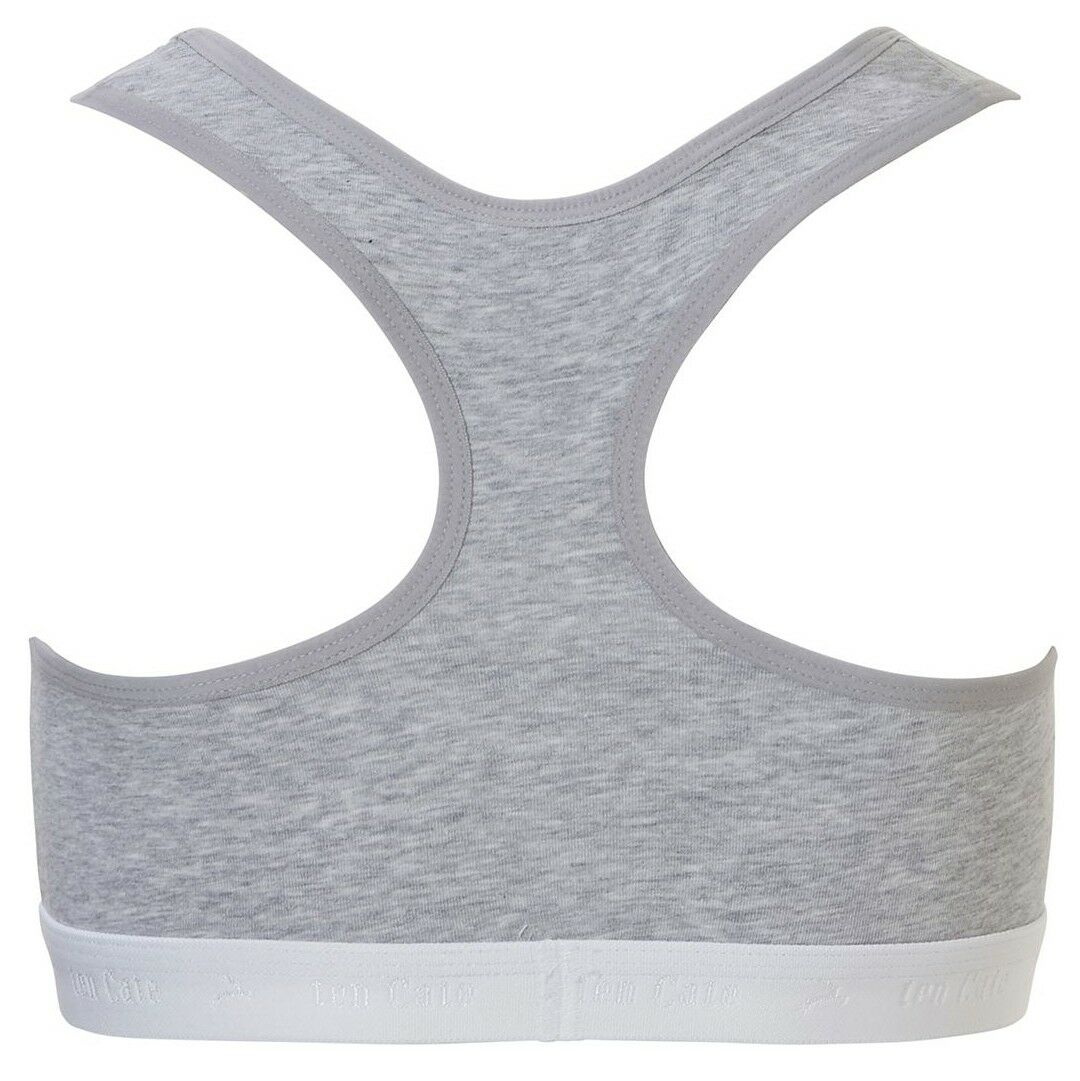 Basics Organic Cotton Stretch Meisjes Soft Top Gemêleerd grijs