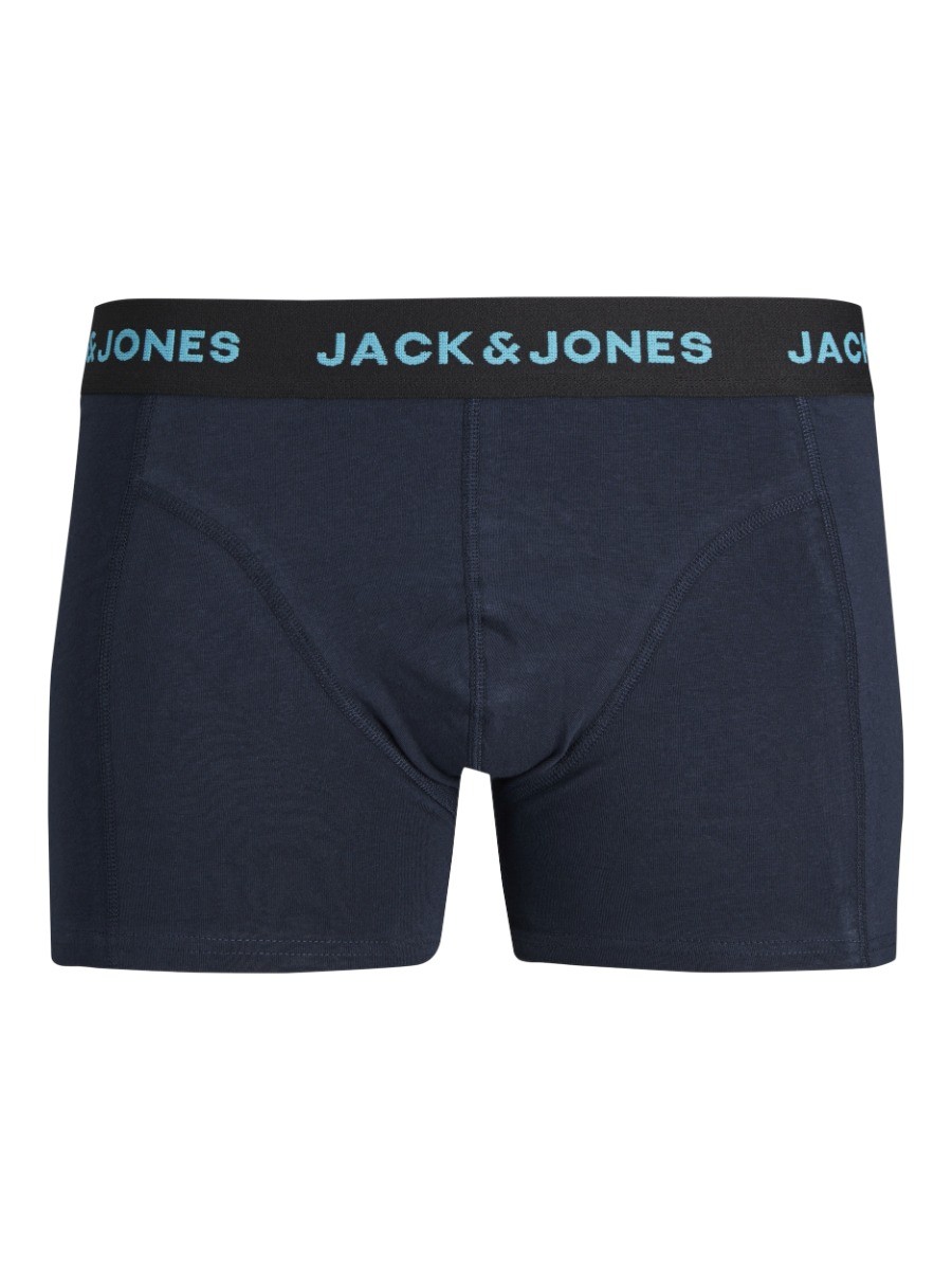 Heren Jacdamian Trunks 3-Pack Navy Blazer