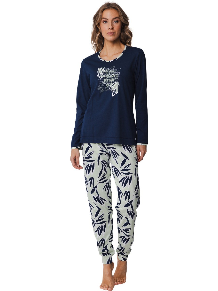 Dames Pyjama Dark Blue