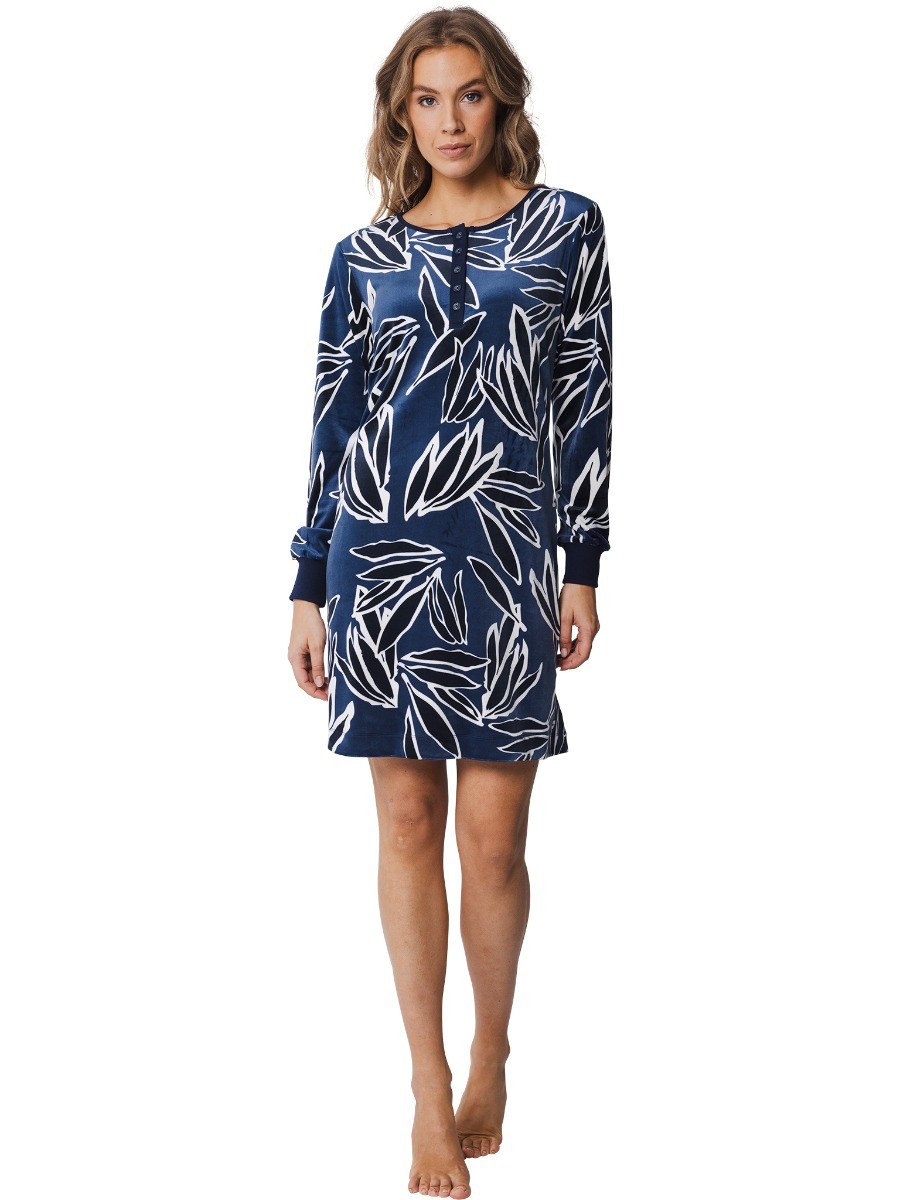 Dames Nachtjurk Dark Blue