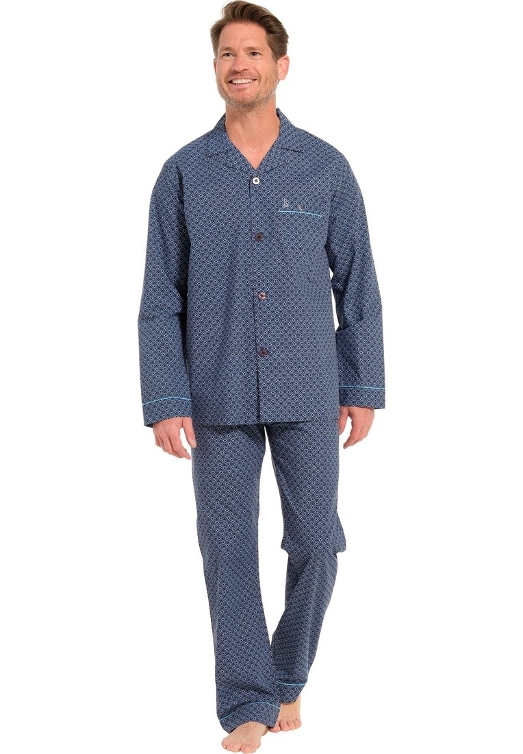 Heren Pyjama Blauw