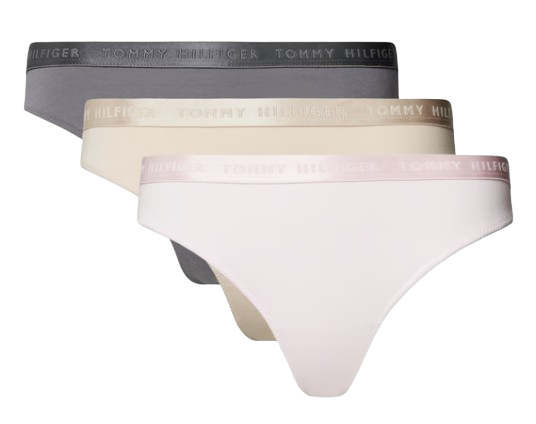 Dames Everyday Luxe String 3-Pack Pink