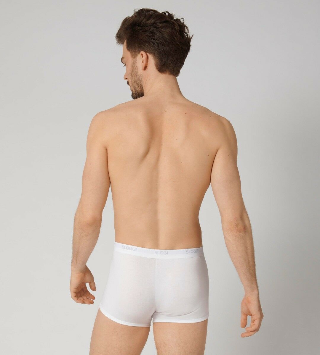 MEN Basic Heren Short Wit