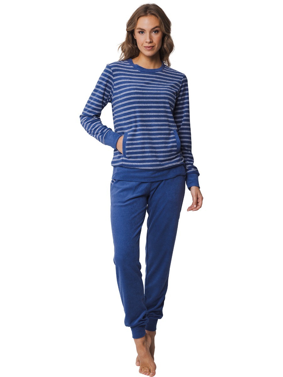 Dames Pyjama Dark Blue