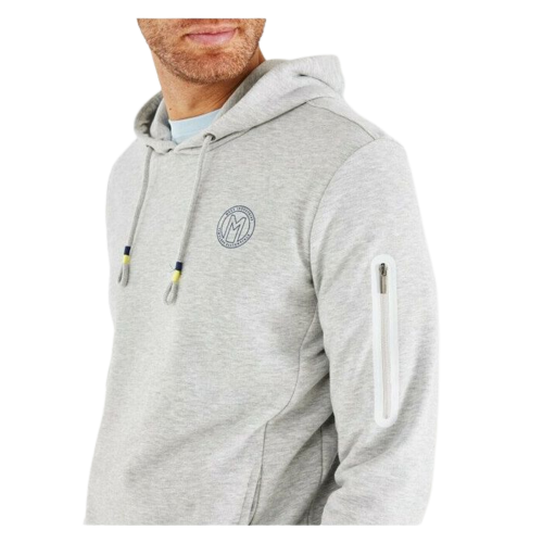 Heren Hoodie Lichtgrijs