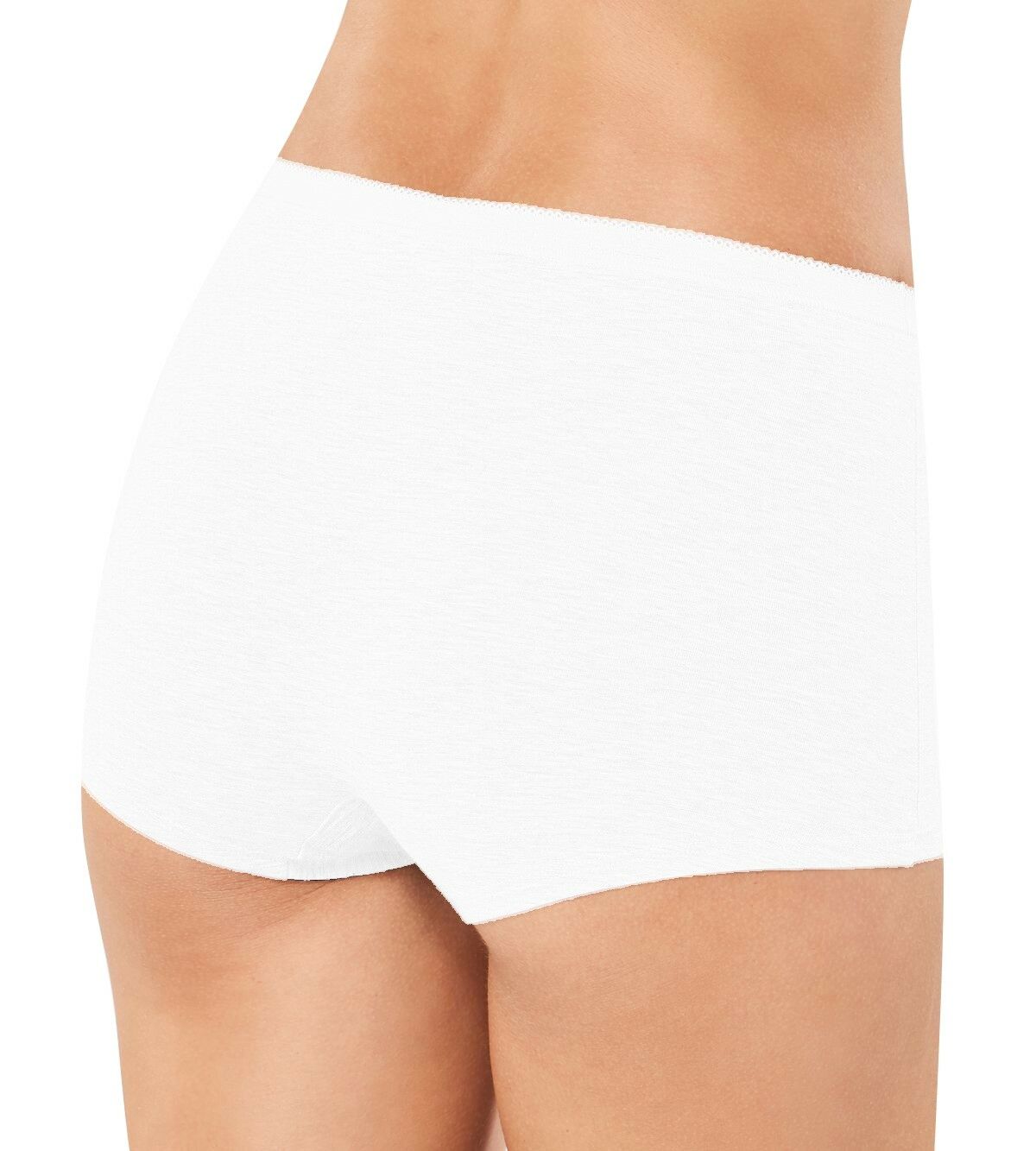 Basic+ Dames Short Wit