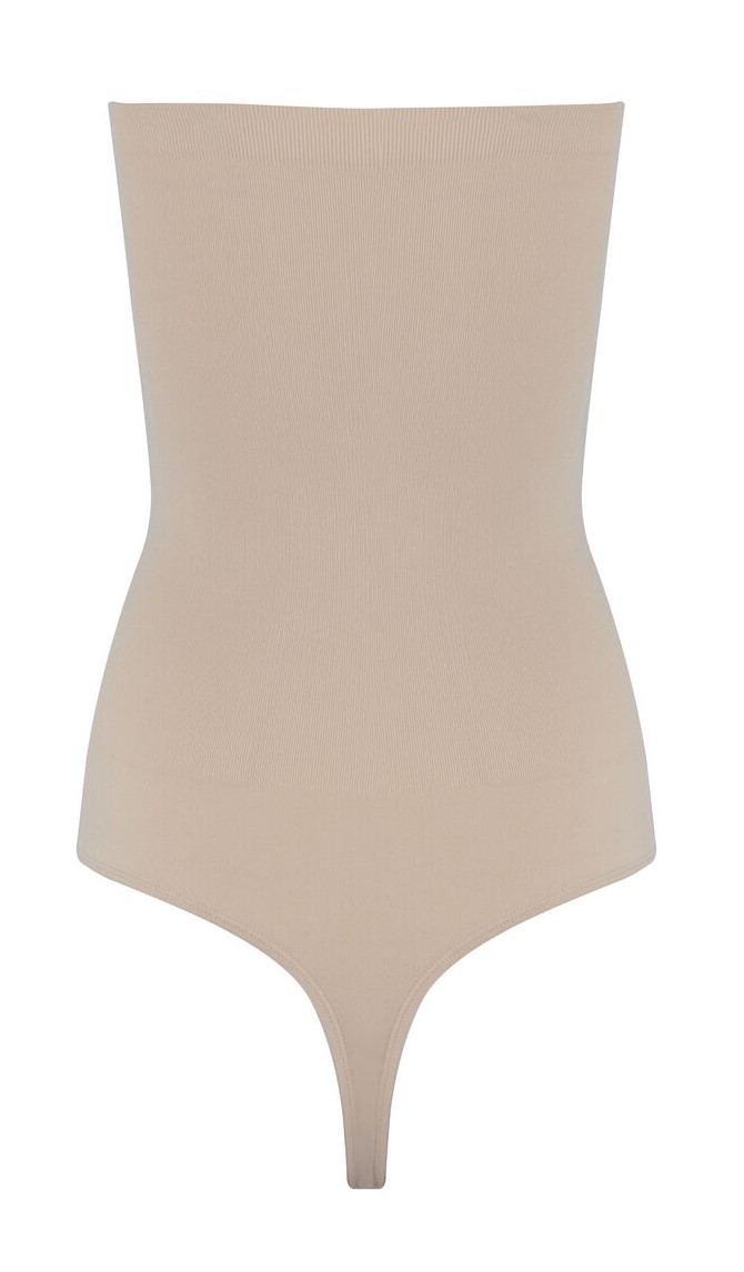 Dames Bandeau Thong Body Latte