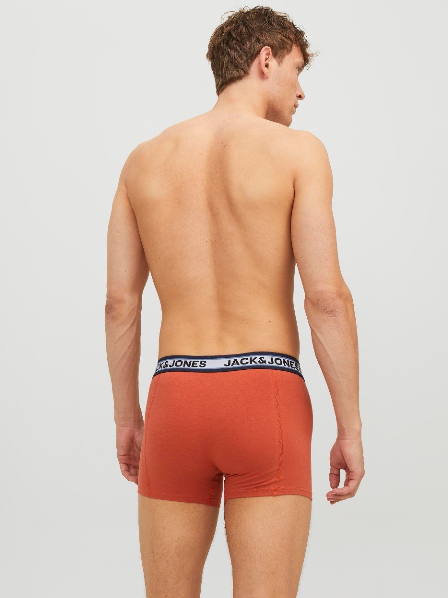 Heren Jacmarco Solid Trunks 3-Pack Coronet Blue