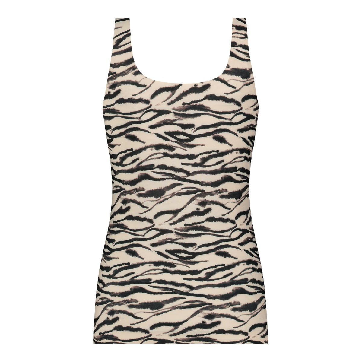 Secrets Dames 2-Way Top Zebra Mauve