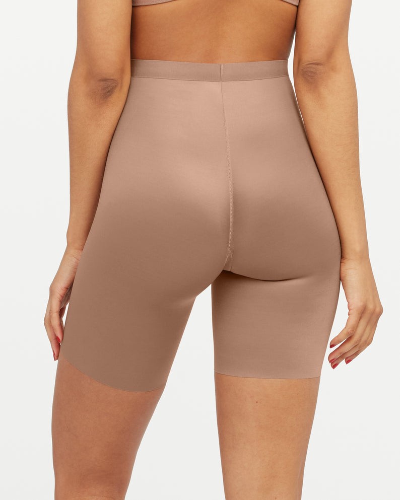 Thinstincts 2.0 Dames Mid-Thigh Short Cafe au lait