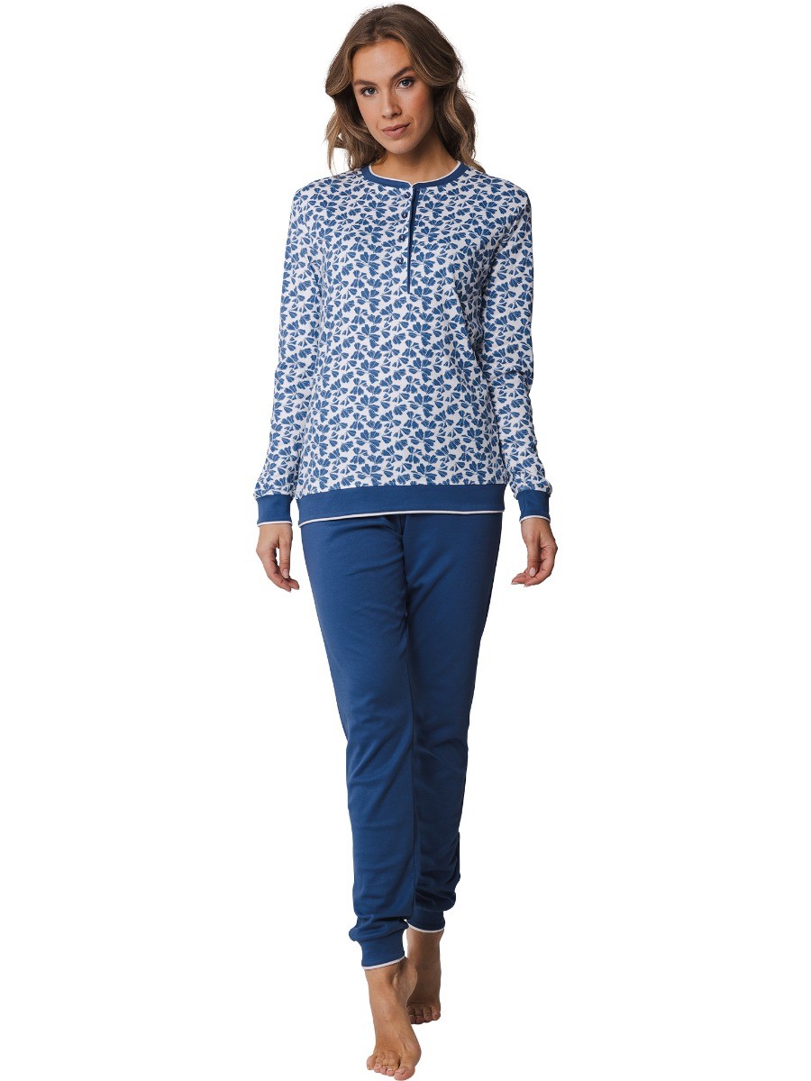 Dames Pyjama Dark Blue