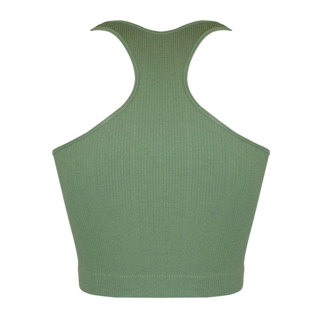 Dames Crop Tanktop Groen