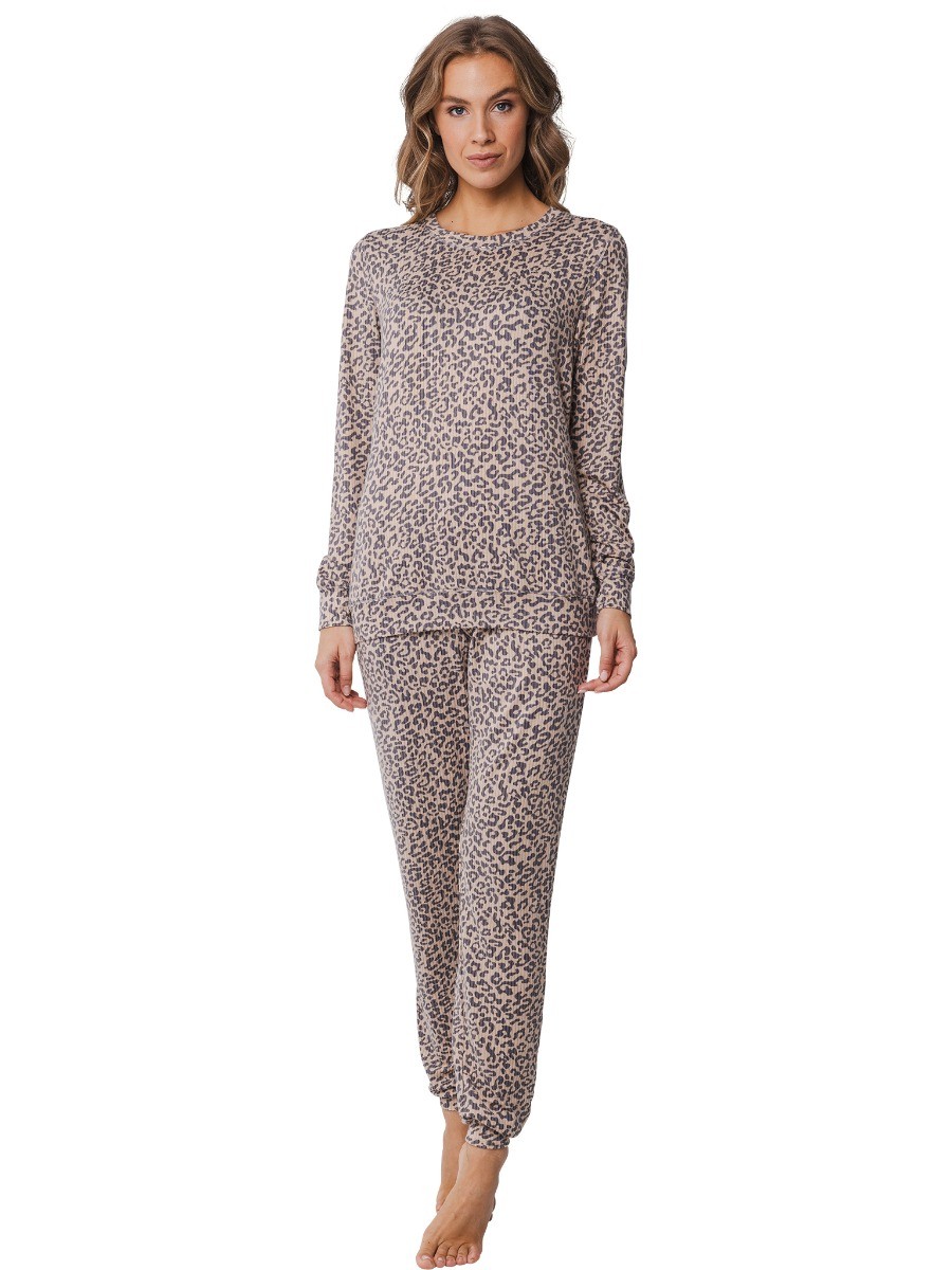 Dames Pyjama Dark Grey