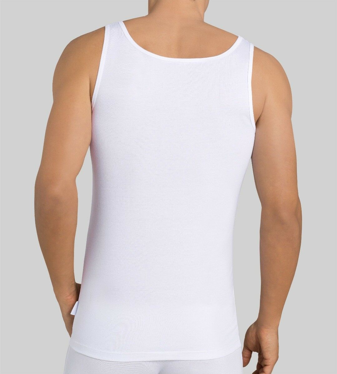 MEN 24/7 Heren Tanktop 2-Pack Wit