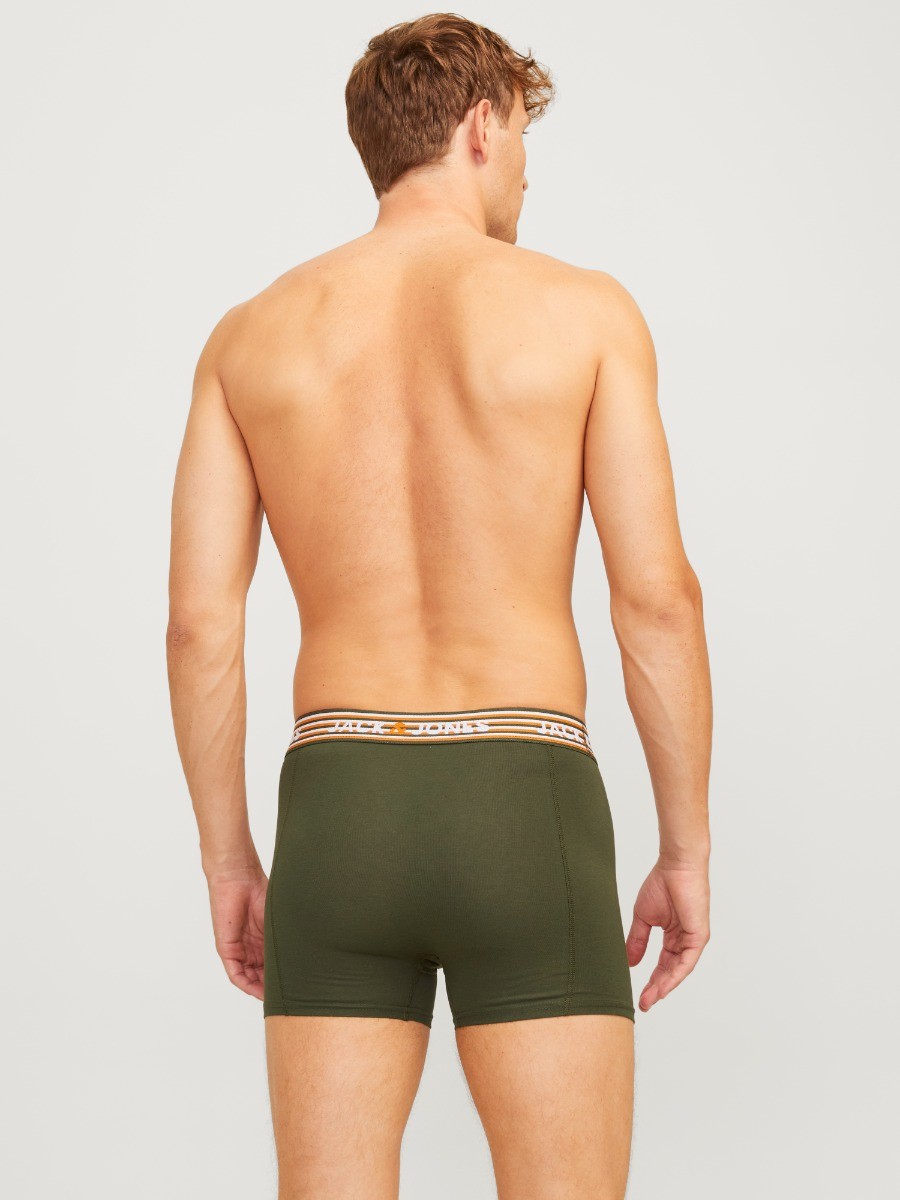 Heren Boxershorts 3-Pack Kombu Green