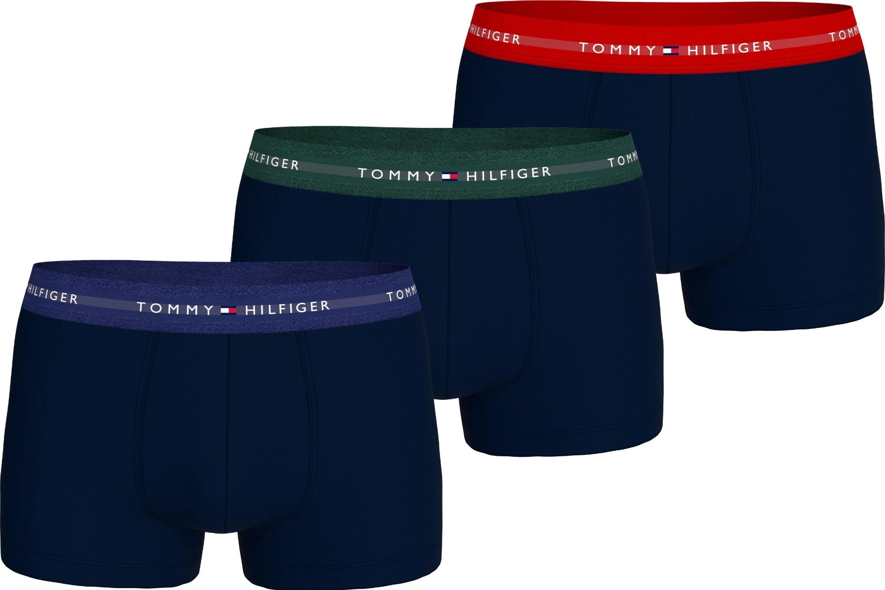 Heren Signature Boxershorts 3-Pack Green