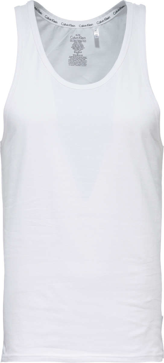 Modern Cotton Heren Tank 2-Pack White