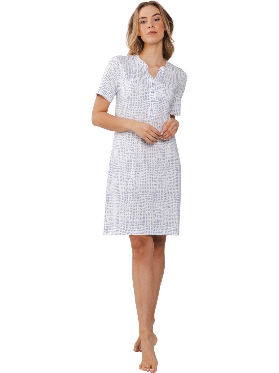 Dames Nachtjurk Light Blue