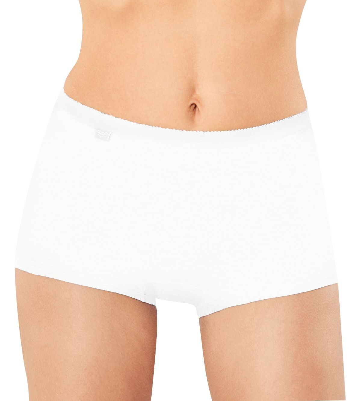 Basic+ Dames Short Wit