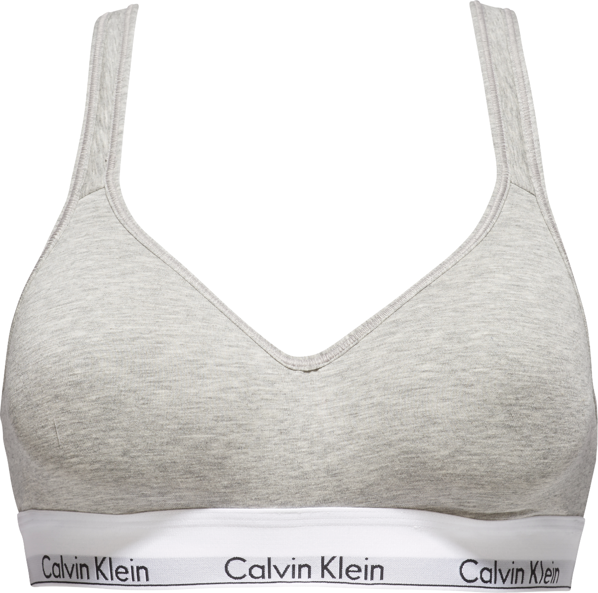 Modern Cotton Dames Voorgevormde Bralette Grey Heather