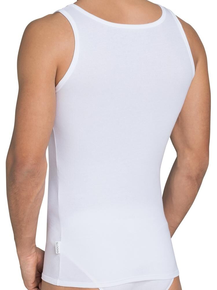 MEN Basic Heren Tanktop Wit